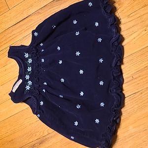 3 for $9 Girl 2T blue corduroy dress